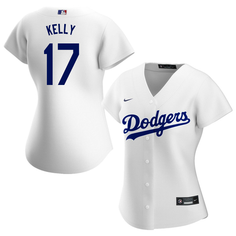 Nike Women #17 Joe Kelly Los Angeles Dodgers Baseball Jerseys Sale-White